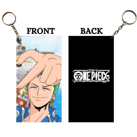 One Piece ZORO Anime Keychain