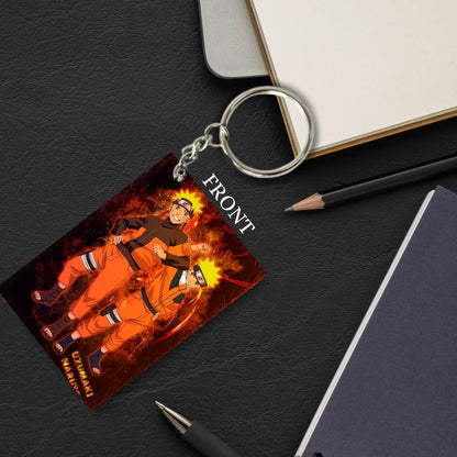 NARUTO Anime Unique Style 4 pcs Combo Keychain