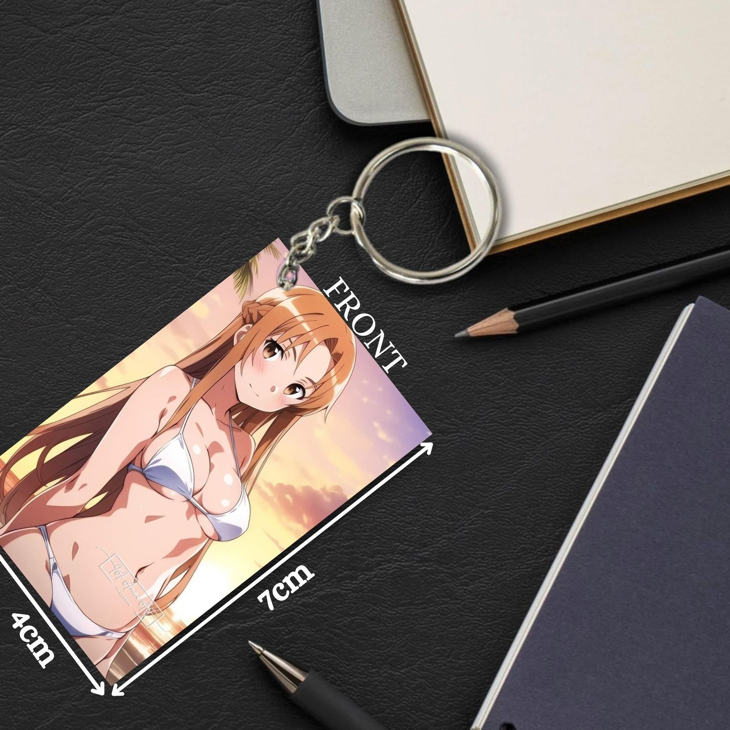 HENTAI Anime Unique Style 4 pcs Combo Keychain