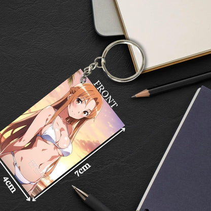 HENTAI Anime Unique Style 4 pcs Combo Keychain