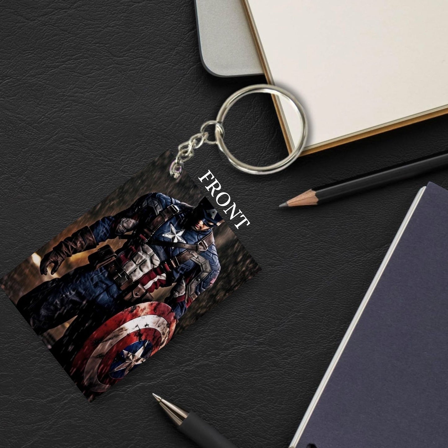 MARVEL Unique Style 4 pcs Combo Keychain