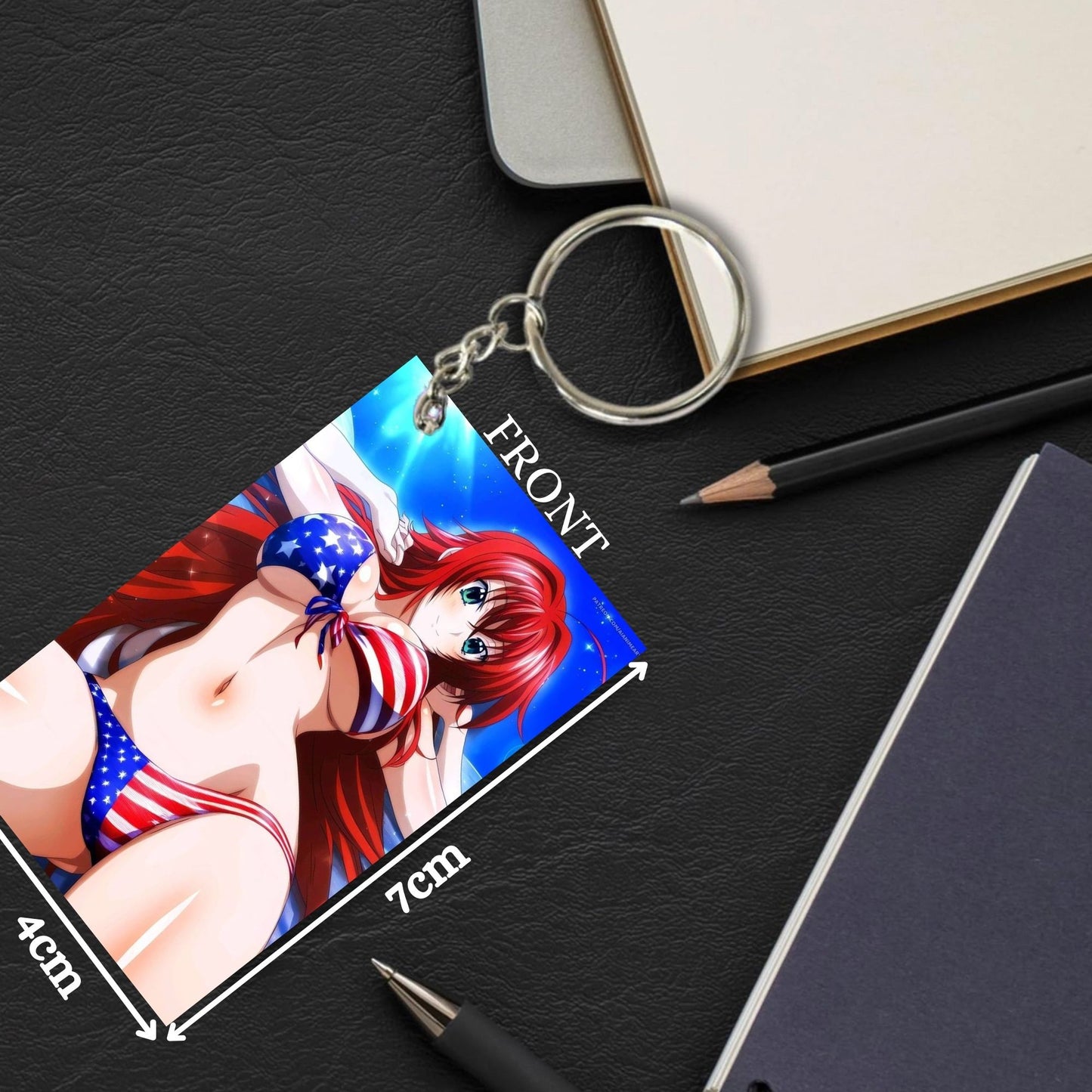 HENTAI Anime Unique Style 4 pcs Combo Keychain