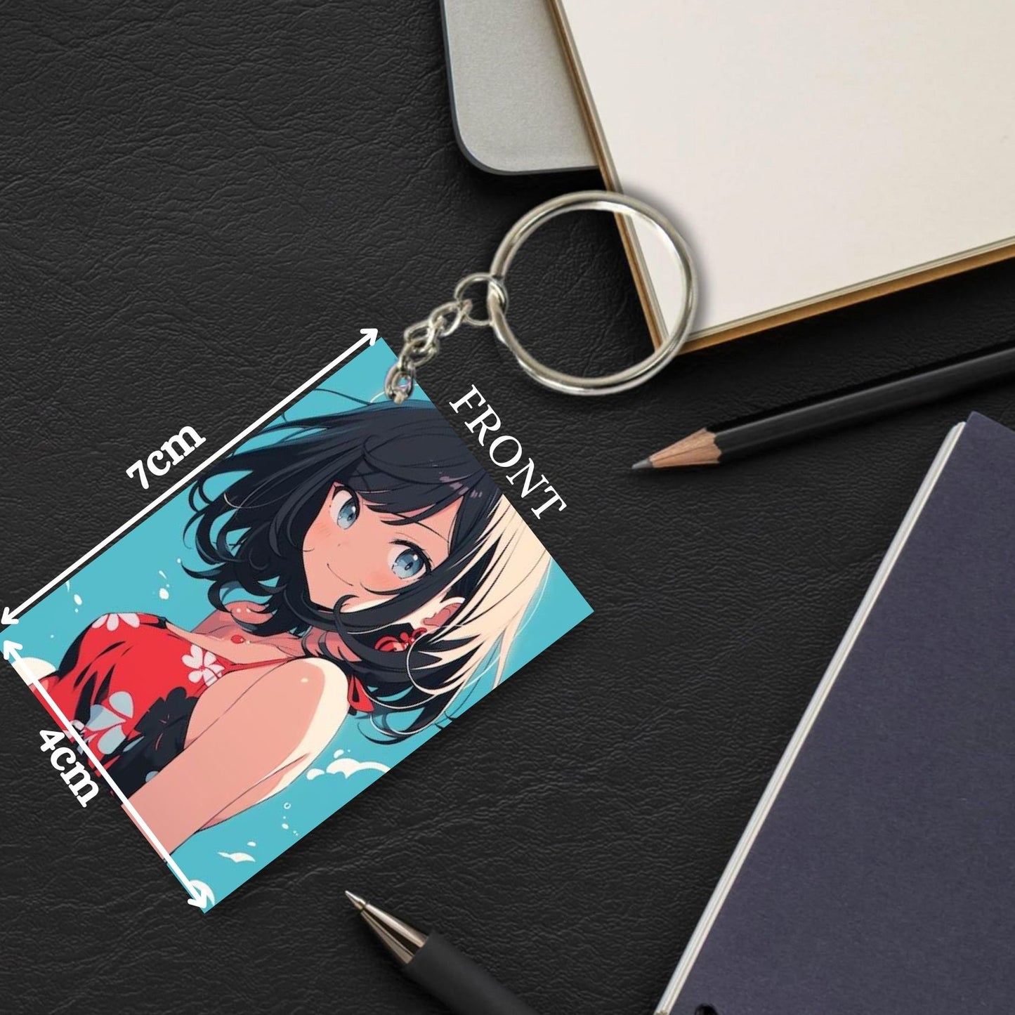 HENTAI Anime Unique Style 4 pcs Combo Keychain