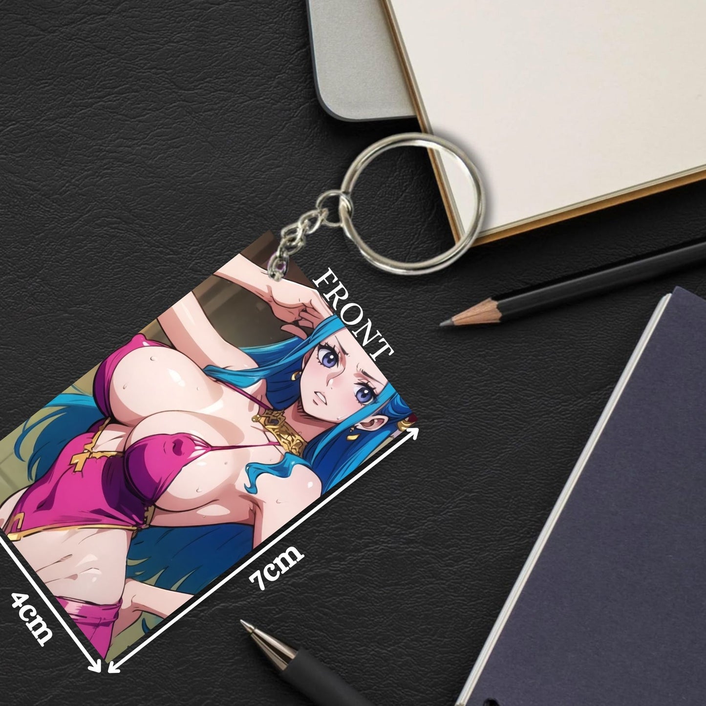 HENTAI Anime Unique Style 4 pcs Combo Keychain