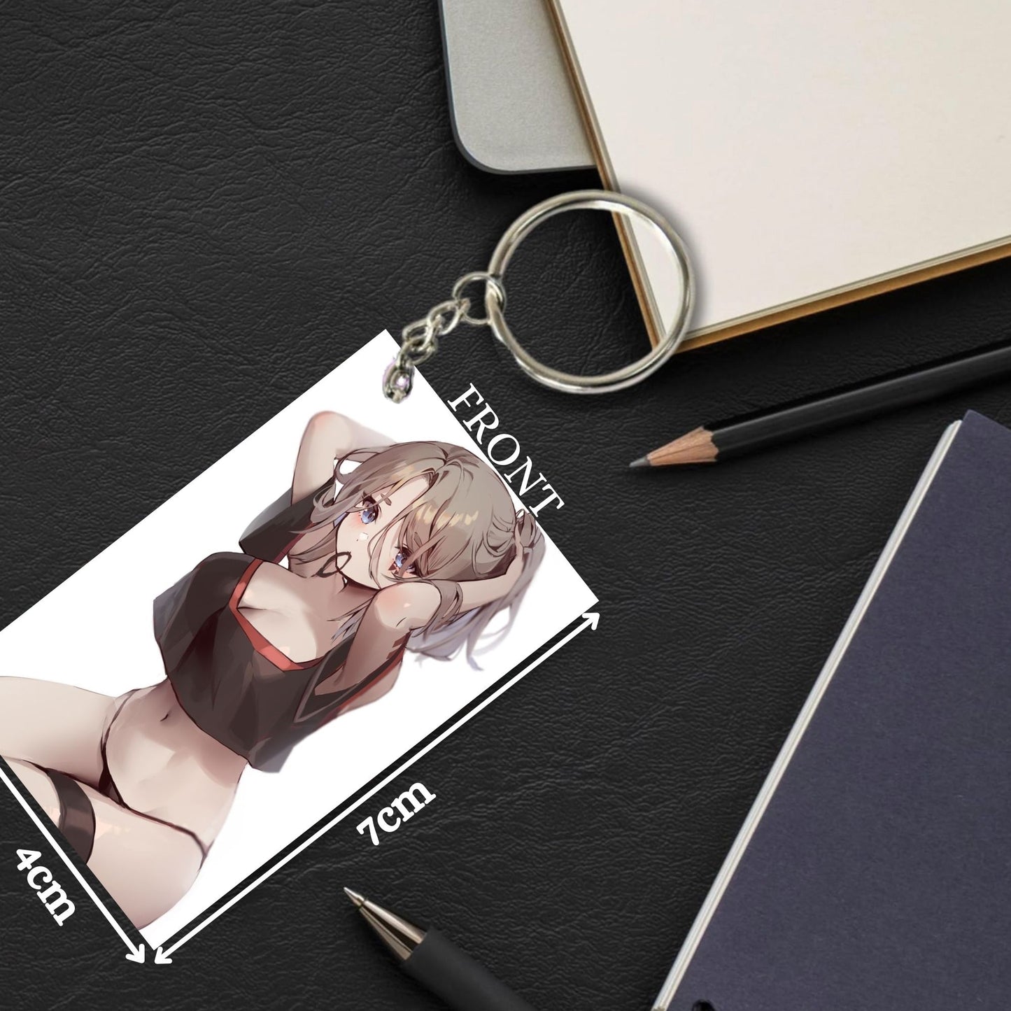 HENTAI Anime Unique Style 4 pcs Combo Keychain