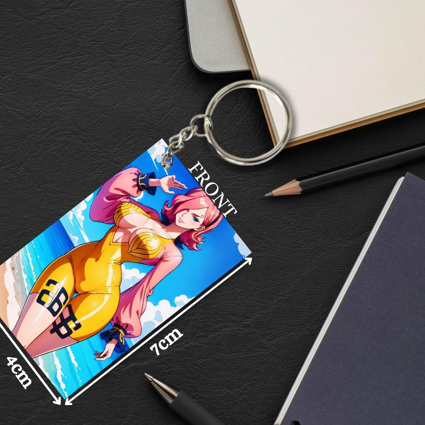 HENTAI Anime Unique Style 4 pcs Combo Keychain