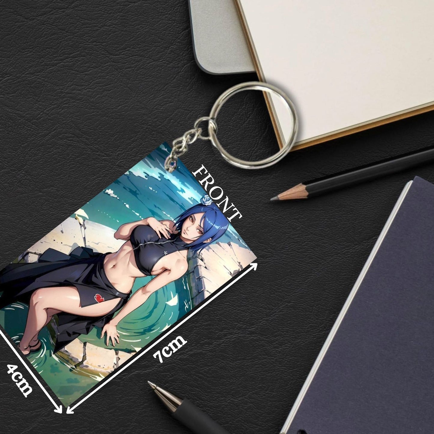 HENTAI Anime Unique Style 4 pcs Combo Keychain