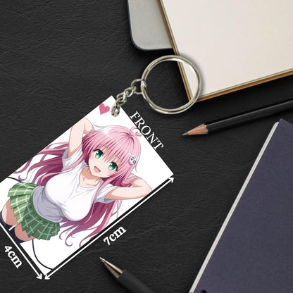 HENTAI Anime Unique Style 4 pcs Combo Keychain