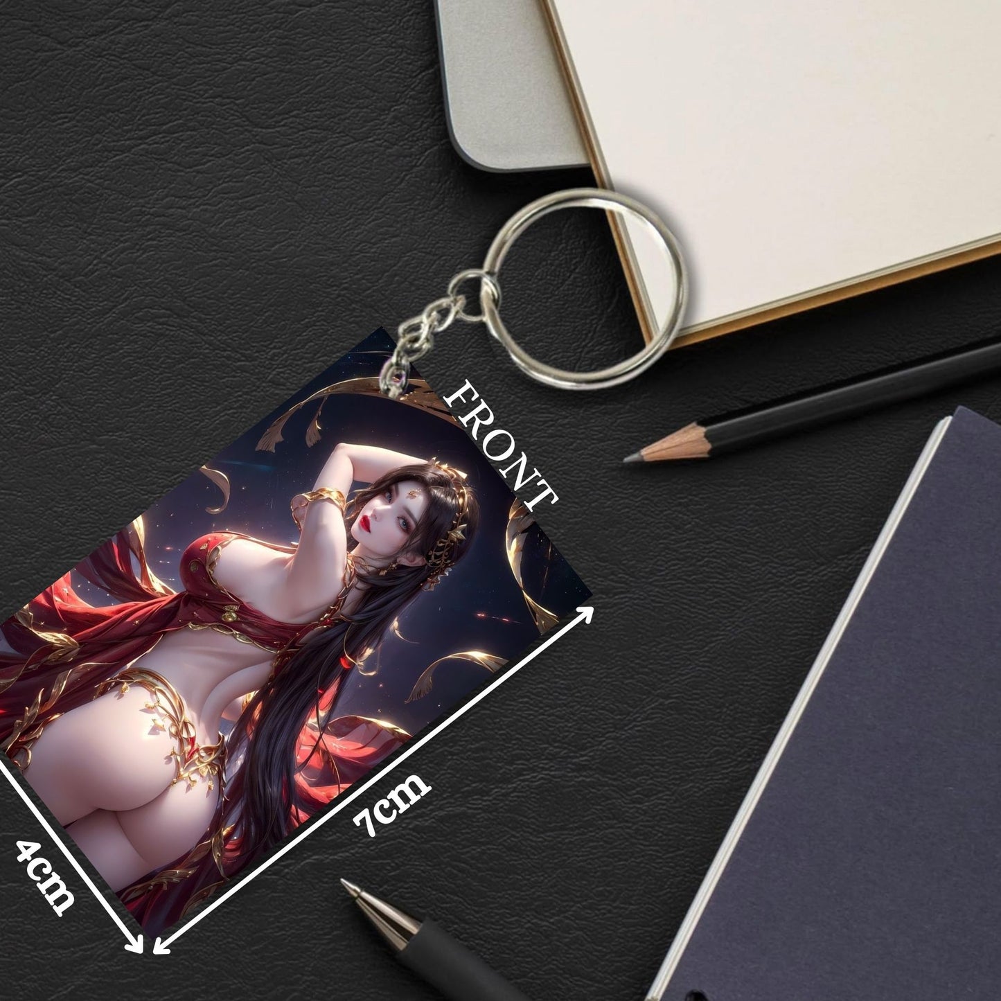 HENTAI Anime Unique Style 4 pcs Combo Keychain