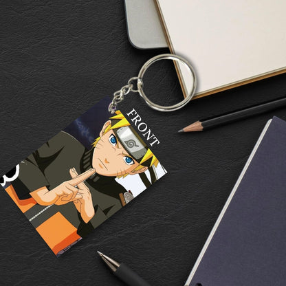 NARUTO Anime Unique Style 4 pcs Combo Keychain