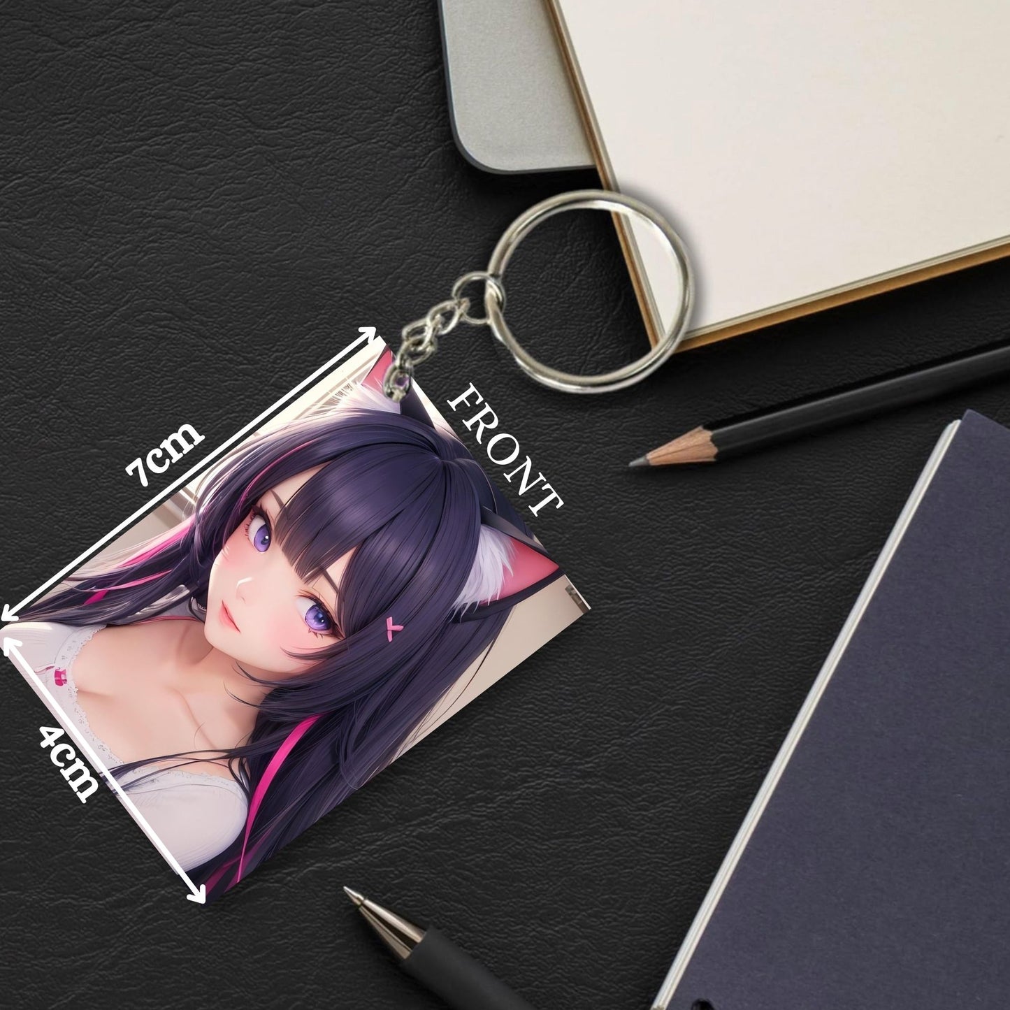 HENTAI Anime Unique Style 4 pcs Combo Keychain