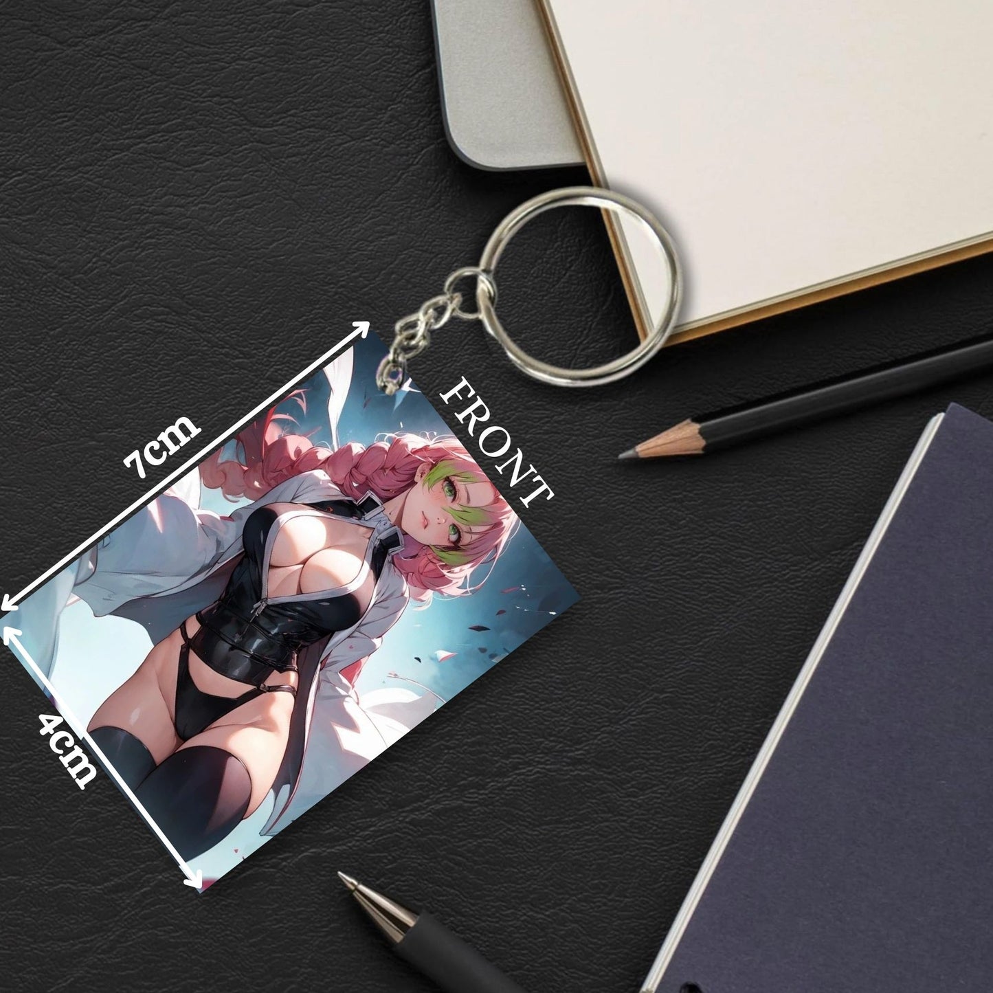 HENTAI Anime Unique Style 4 pcs Combo Keychain