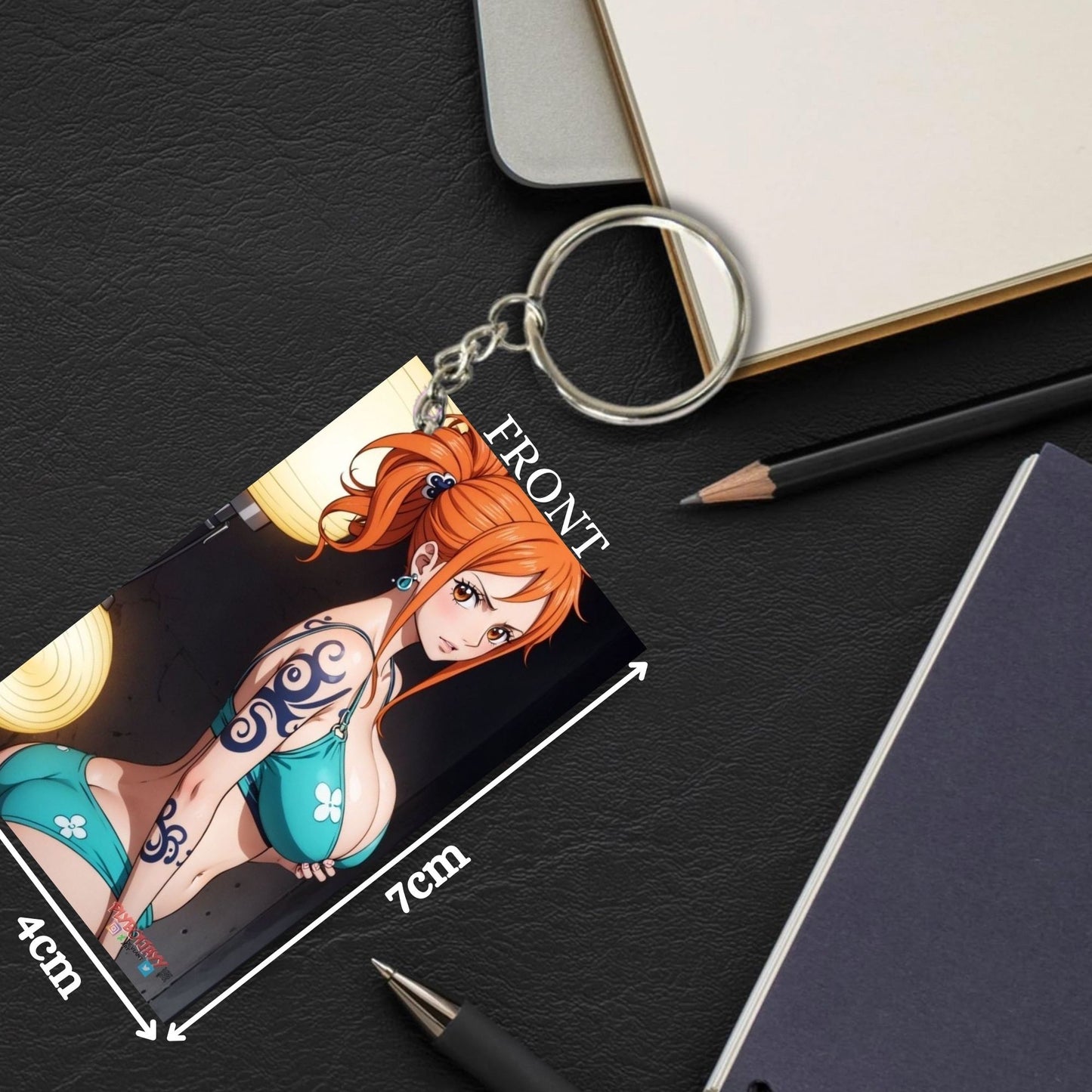 HENTAI Anime Unique Style 4 pcs Combo Keychain