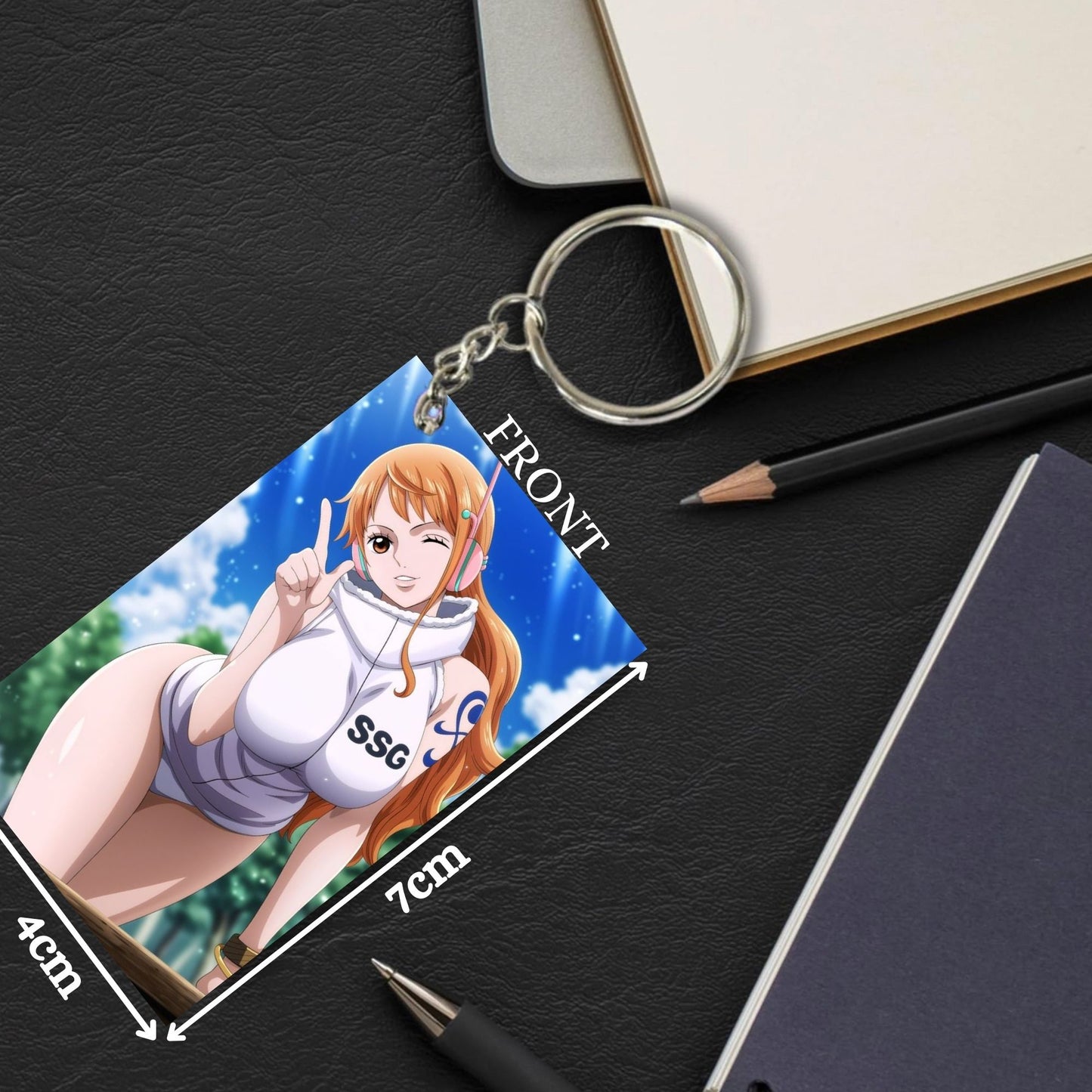 HENTAI Anime Unique Style 4 pcs Combo Keychain