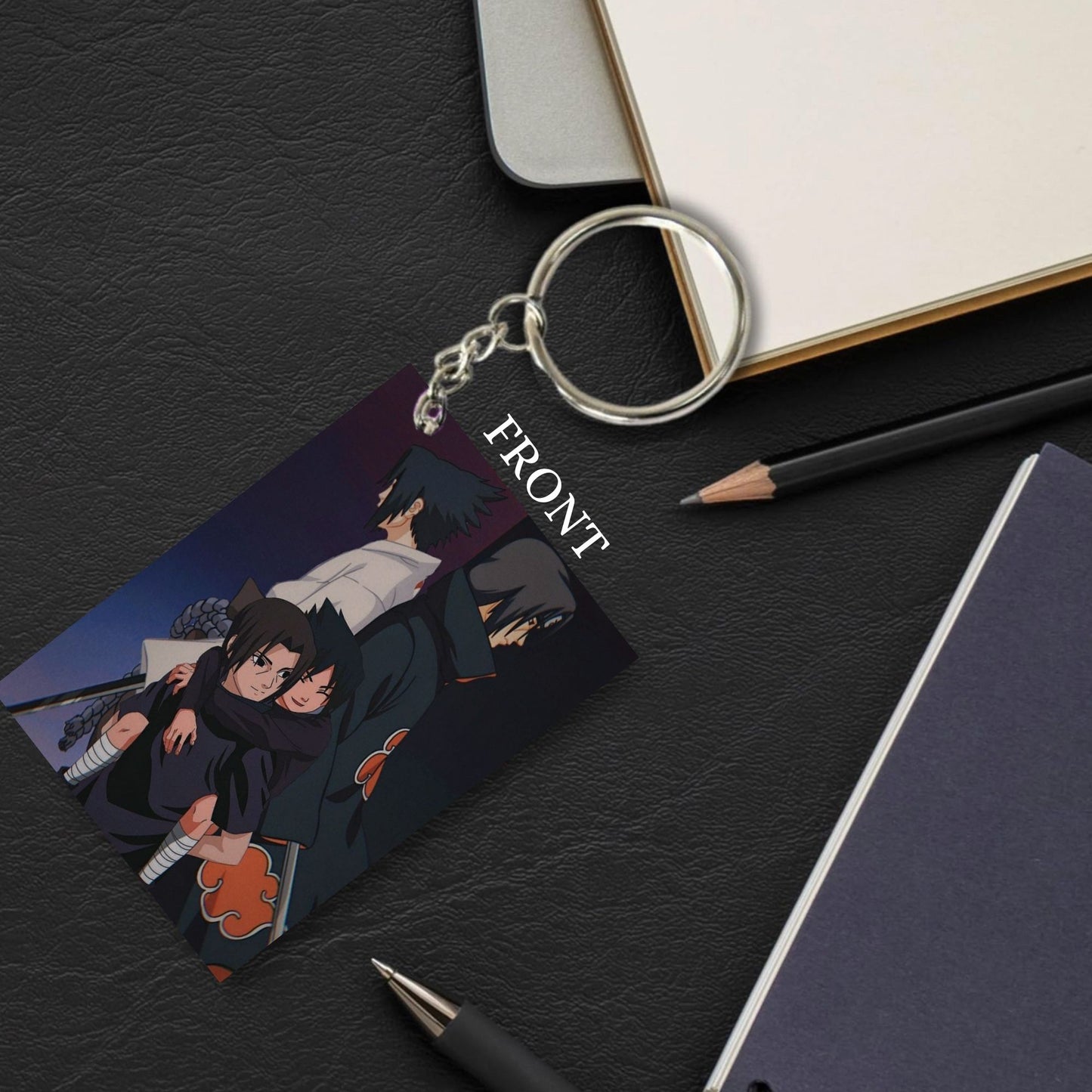 NARUTO Anime Unique Style 4 pcs Combo Keychain