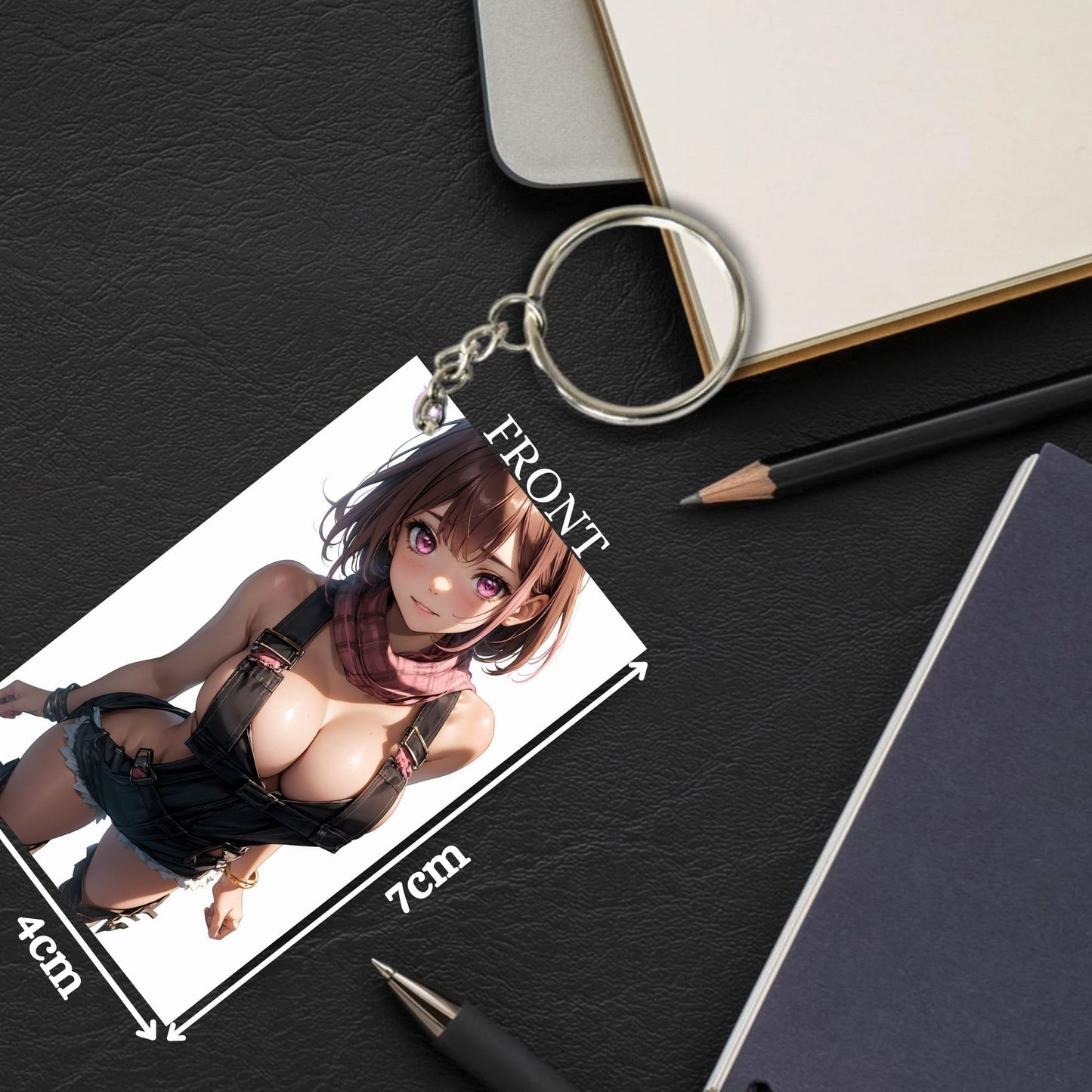 HENTAI Anime Unique Style 4 pcs Combo Keychain