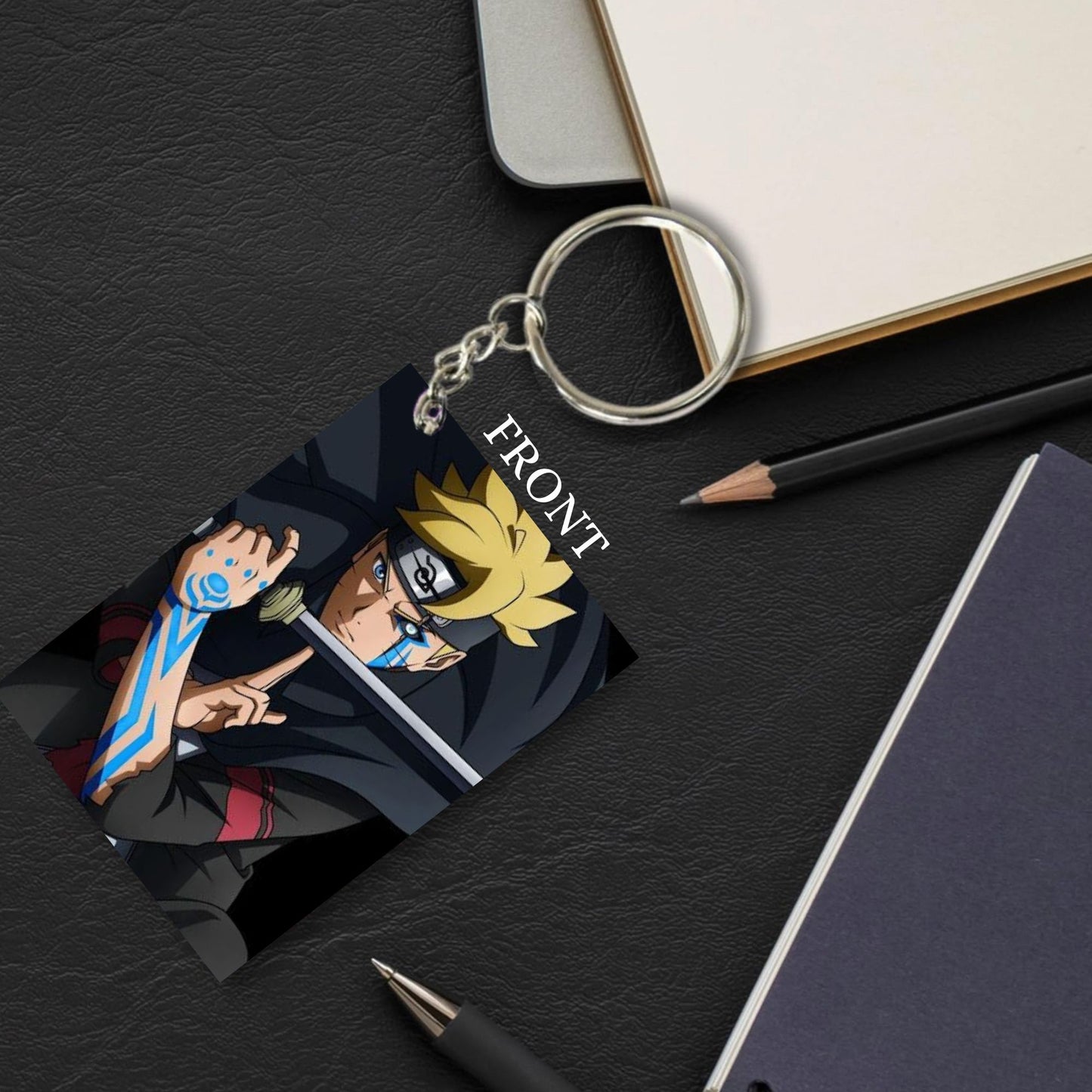 NARUTO Anime Unique Style 4 pcs Combo Keychain