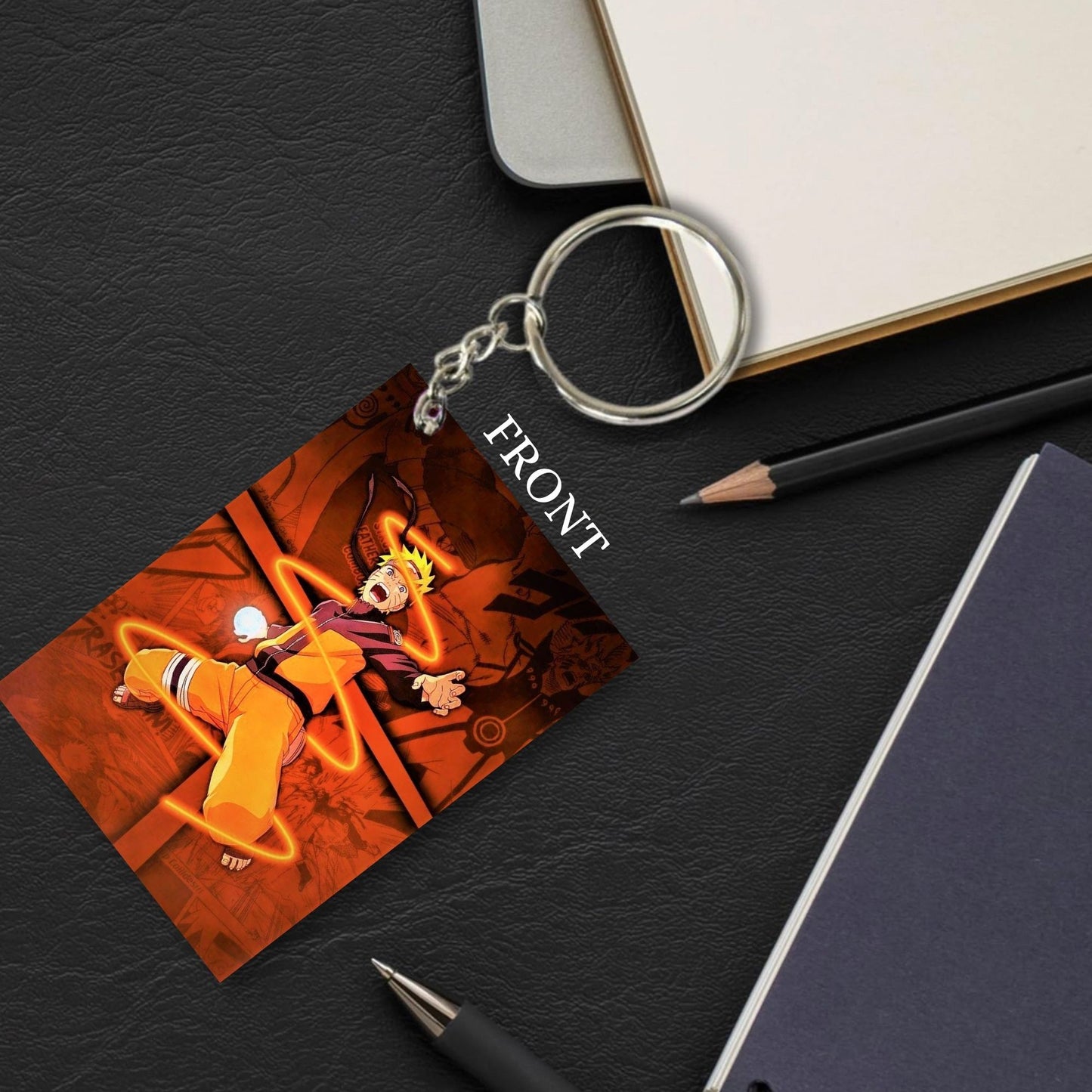 NARUTO Anime Unique Style 4 pcs Combo Keychain