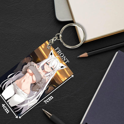 HENTAI Anime Unique Style 4 pcs Combo Keychain