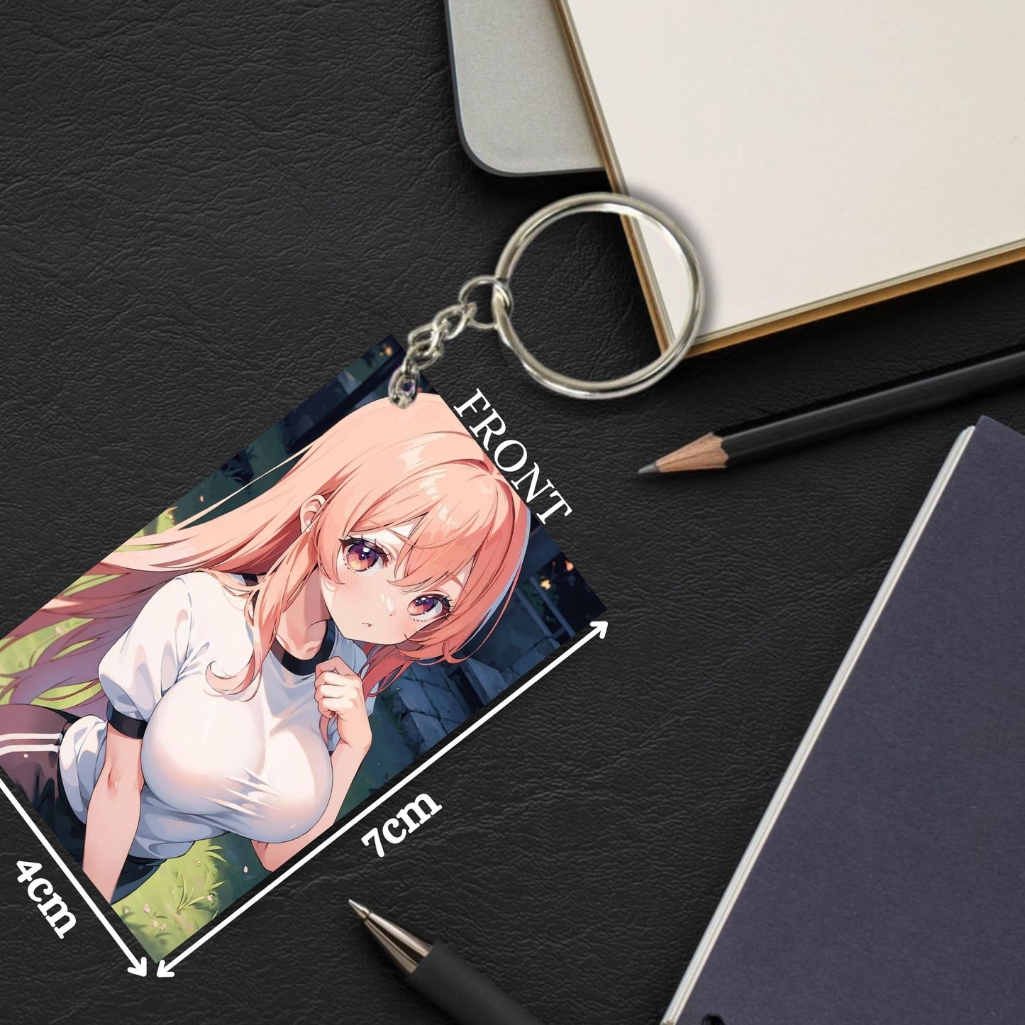 HENTAI Anime Unique Style 4 pcs Combo Keychain