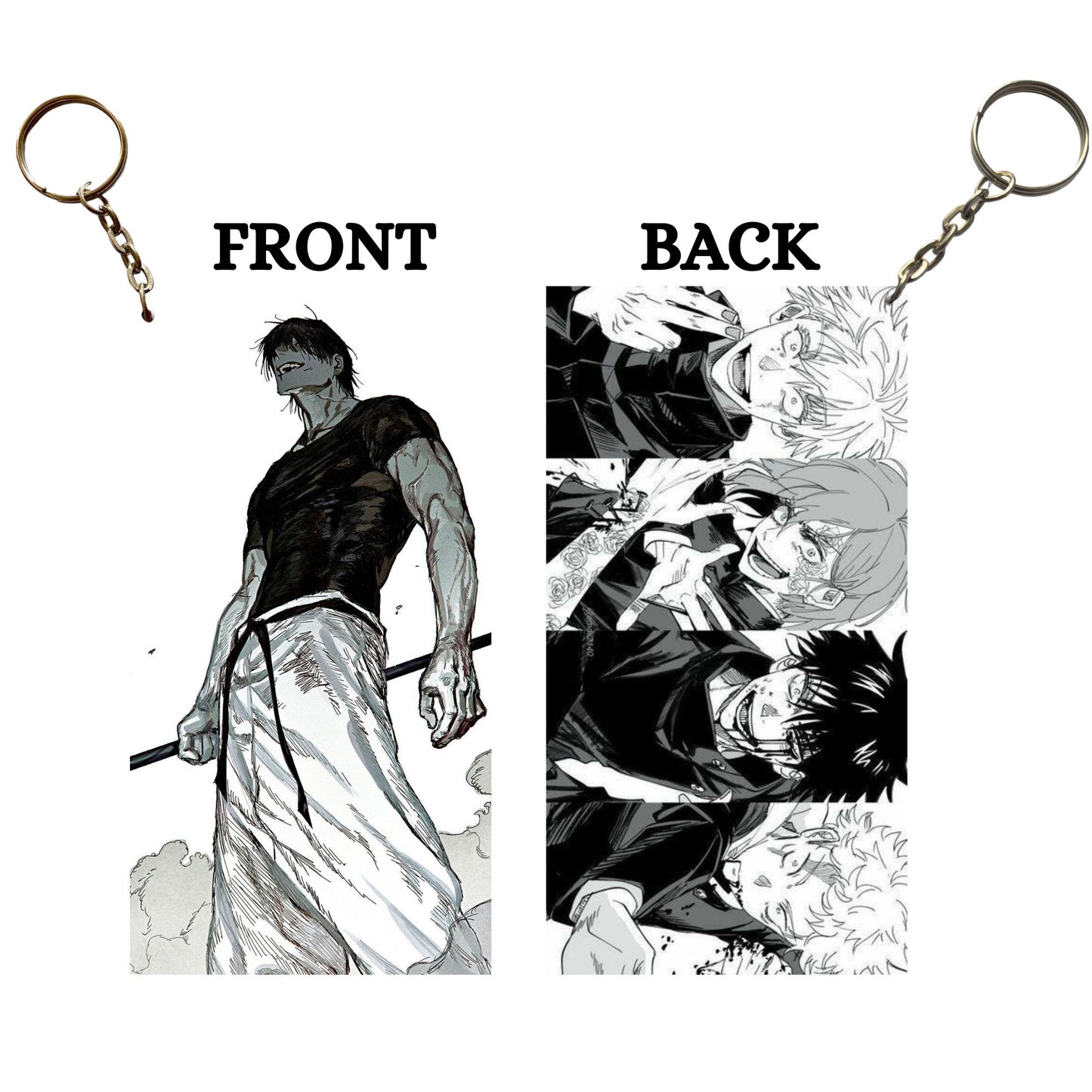 Jujutsu Kaisen TOJI Anime Keychain