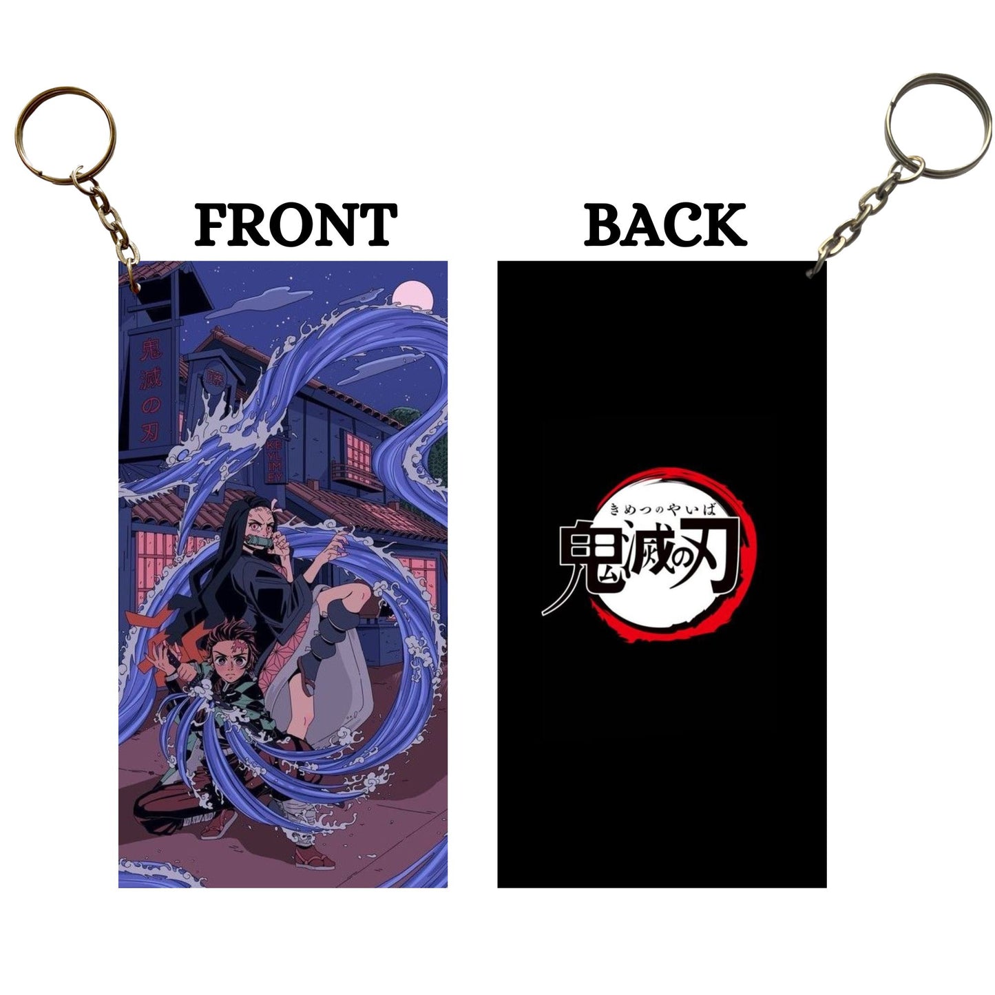 Demon Slayer TANJIRO NEZUKO Anime Keychain