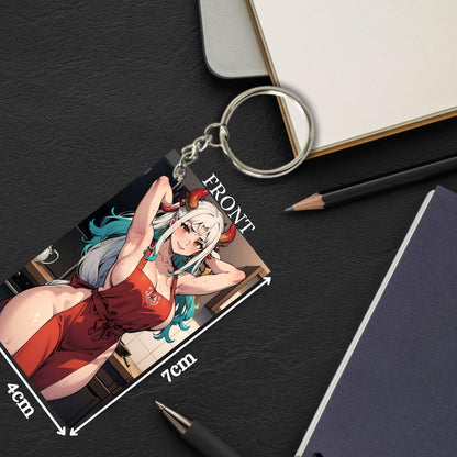 HENTAI Anime Unique Style 4 pcs Combo Keychain