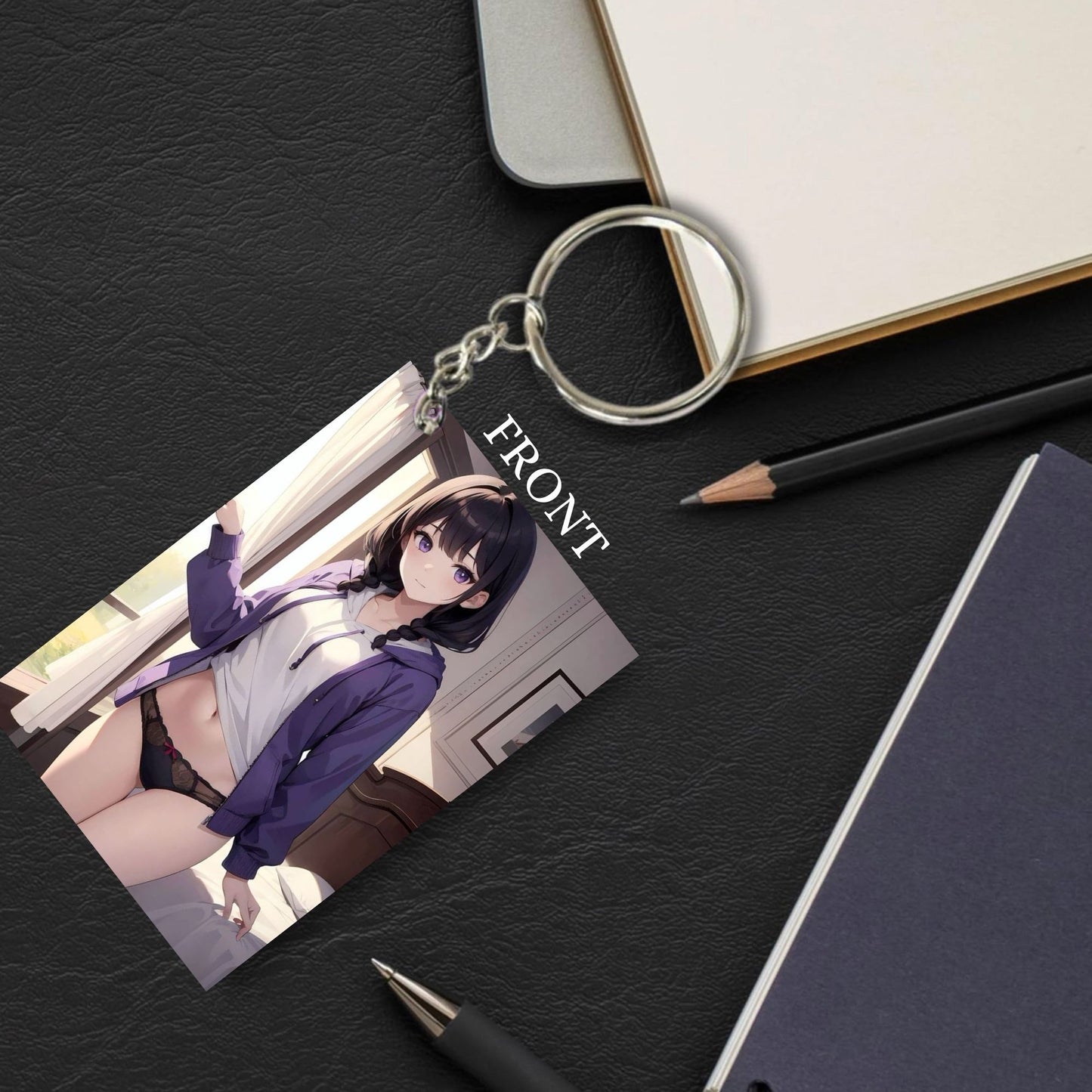 HENTAI Anime Unique Style 4 pcs Combo Keychain