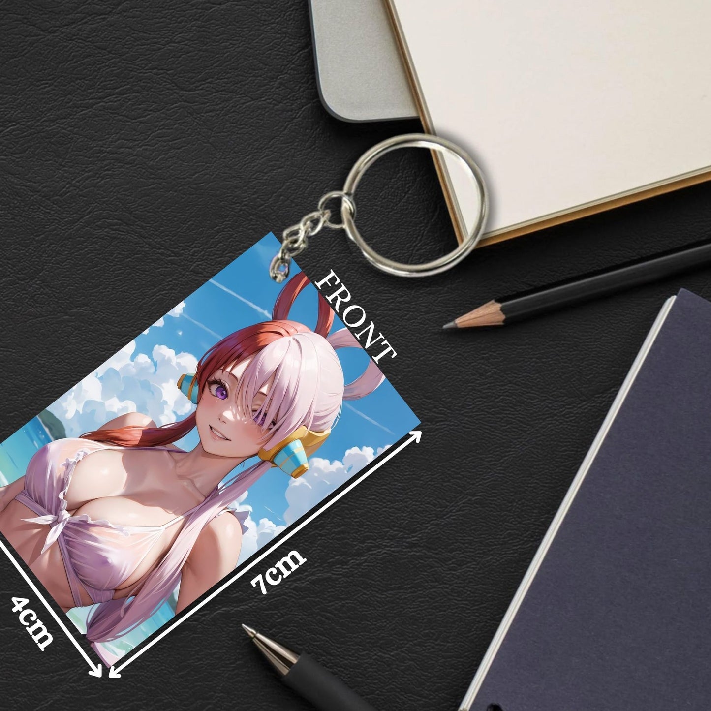 HENTAI Anime Unique Style 4 pcs Combo Keychain