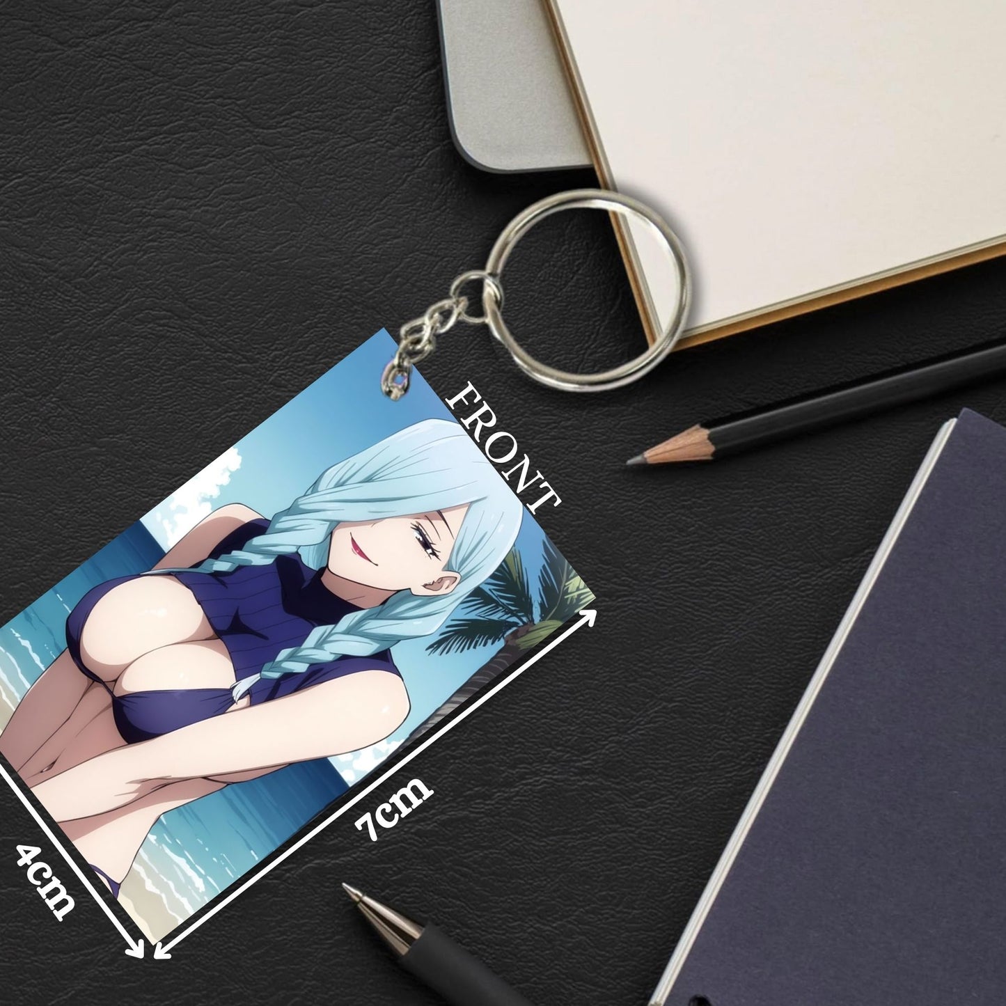 HENTAI Anime Unique Style 4 pcs Combo Keychain