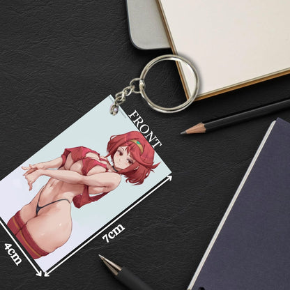 HENTAI Anime Unique Style 4 pcs Combo Keychain