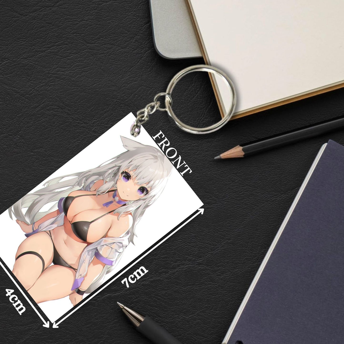 HENTAI Anime Unique Style 4 pcs Combo Keychain