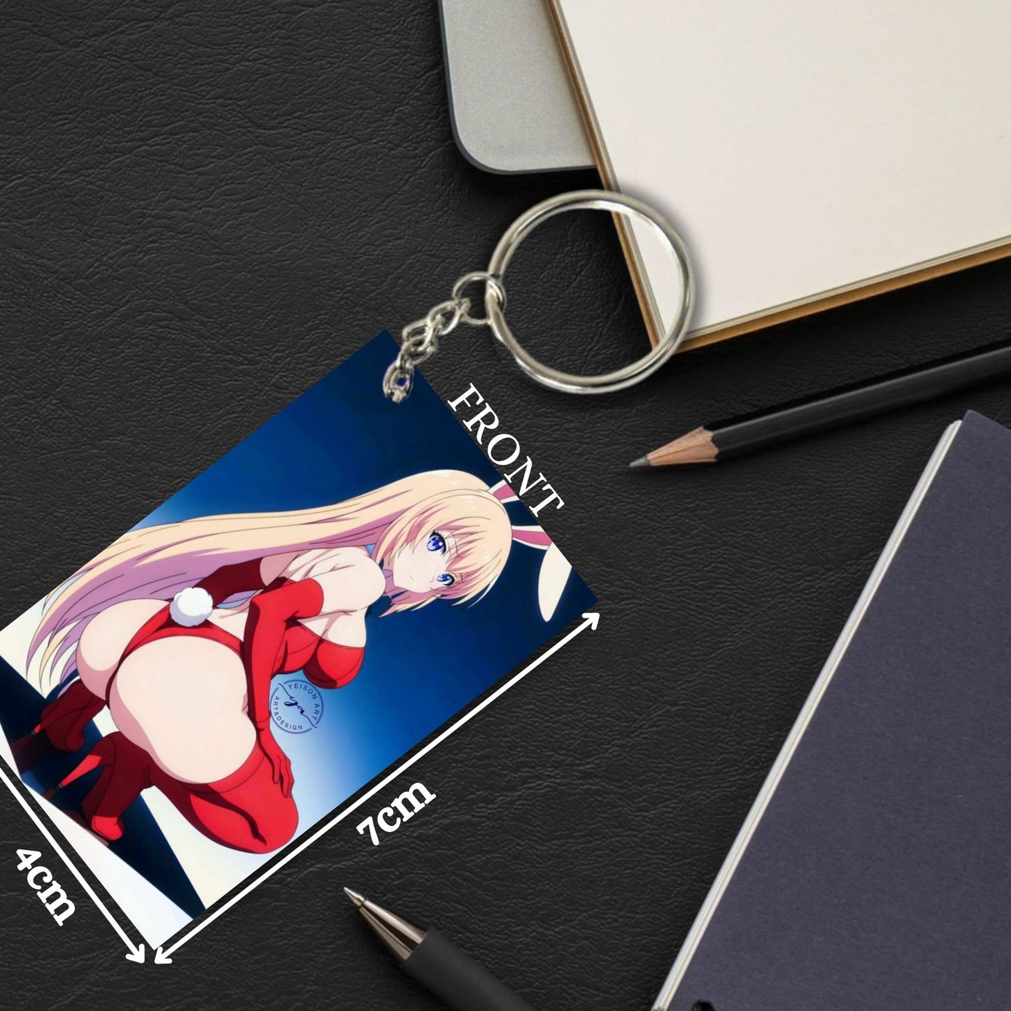 HENTAI Anime Unique Style 4 pcs Combo Keychain