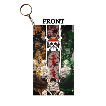 One Piece STRAW HATS Anime Keychain