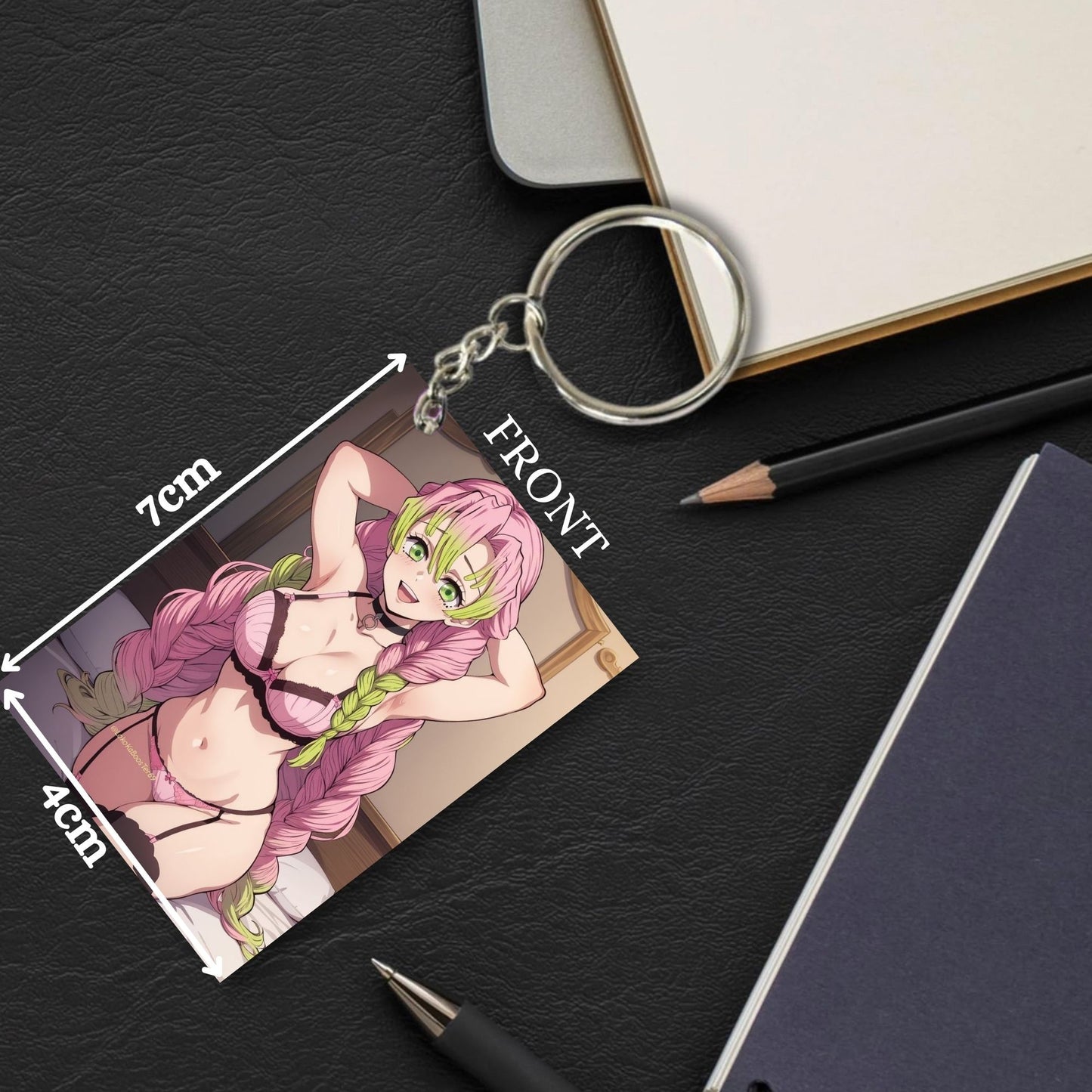 HENTAI Anime Unique Style 4 pcs Combo Keychain