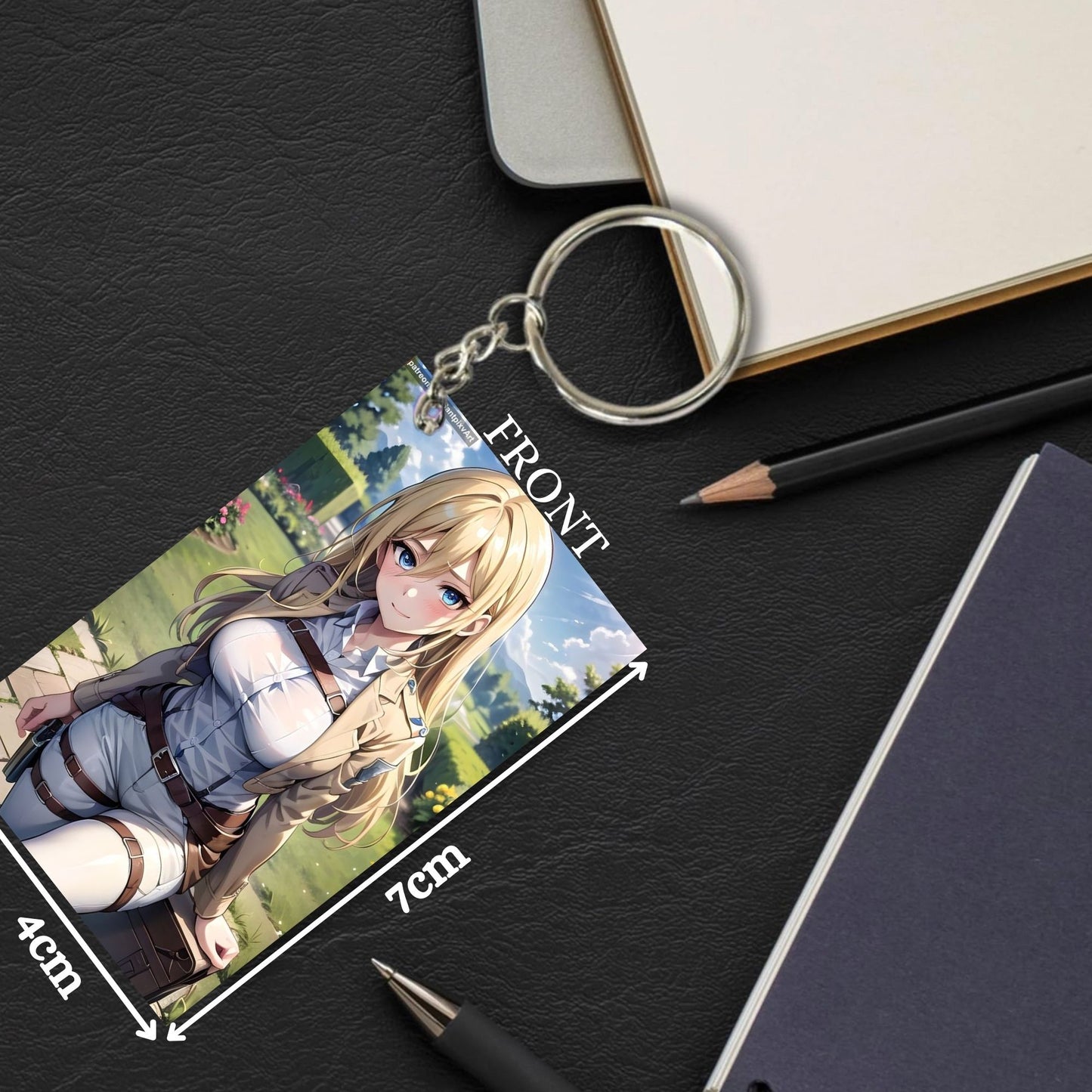 HENTAI Anime Unique Style 4 pcs Combo Keychain