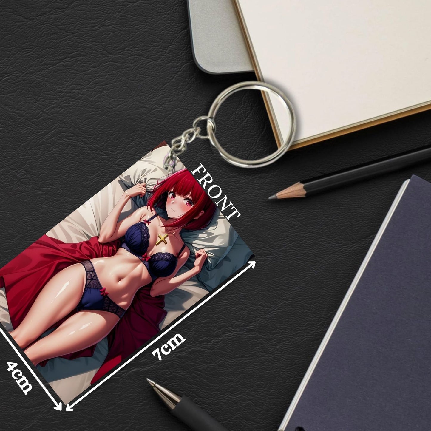 HENTAI Anime Unique Style 4 pcs Combo Keychain