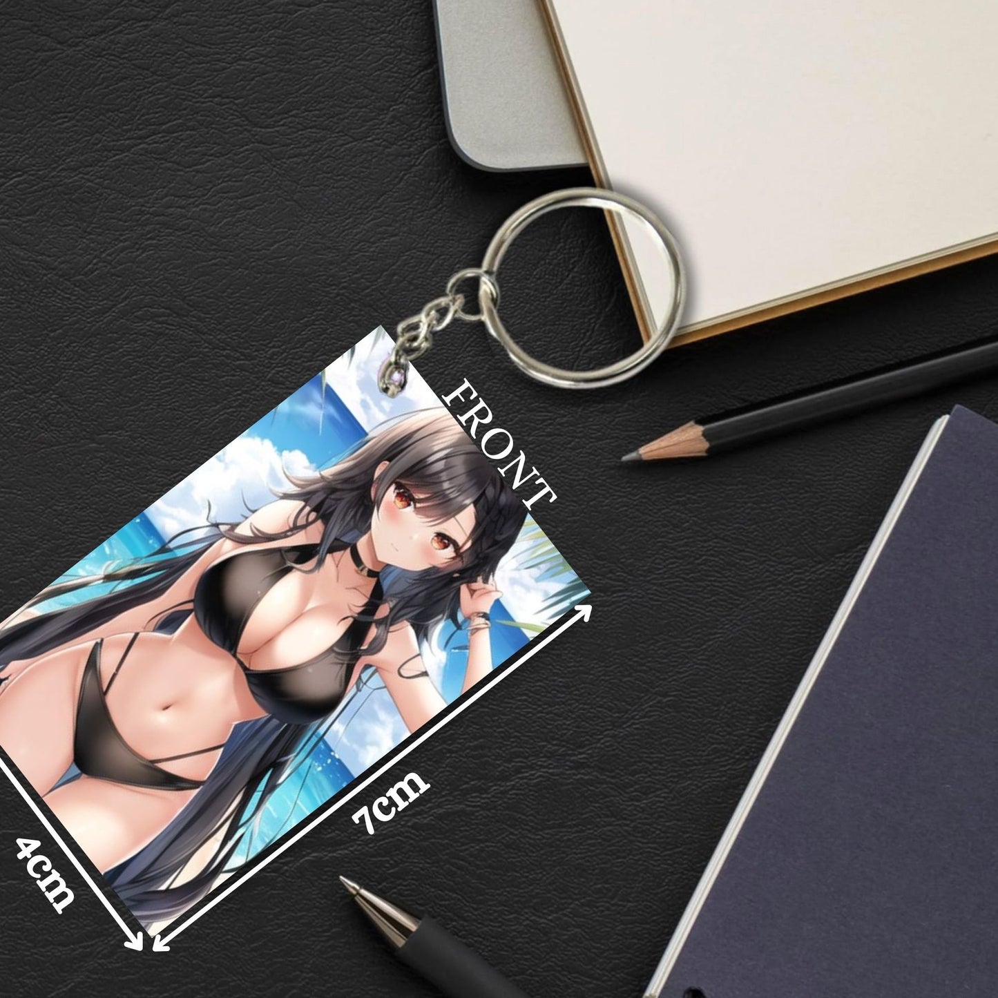 HENTAI Anime Unique Style 4 pcs Combo Keychain