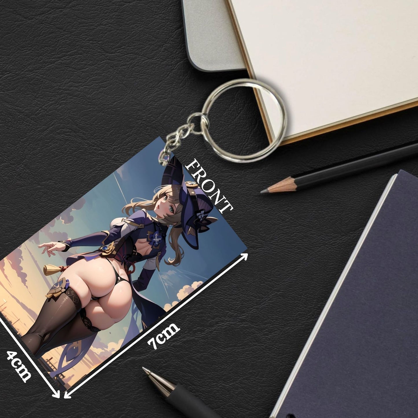 HENTAI Anime Unique Style 4 pcs Combo Keychain