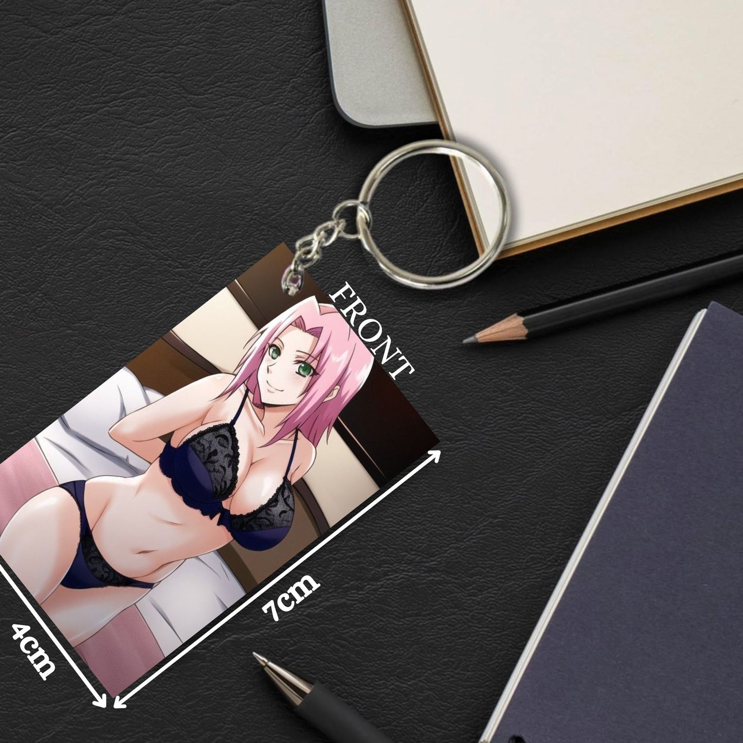 HENTAI Anime Unique Style 4 pcs Combo Keychain