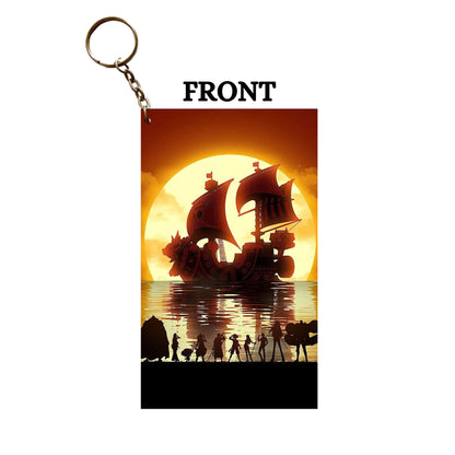 One Piece LUFFY WITH CREW Anime Keychain