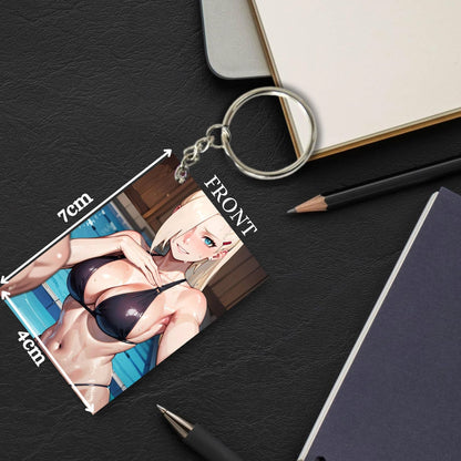 HENTAI Anime Unique Style 4 pcs Combo Keychain