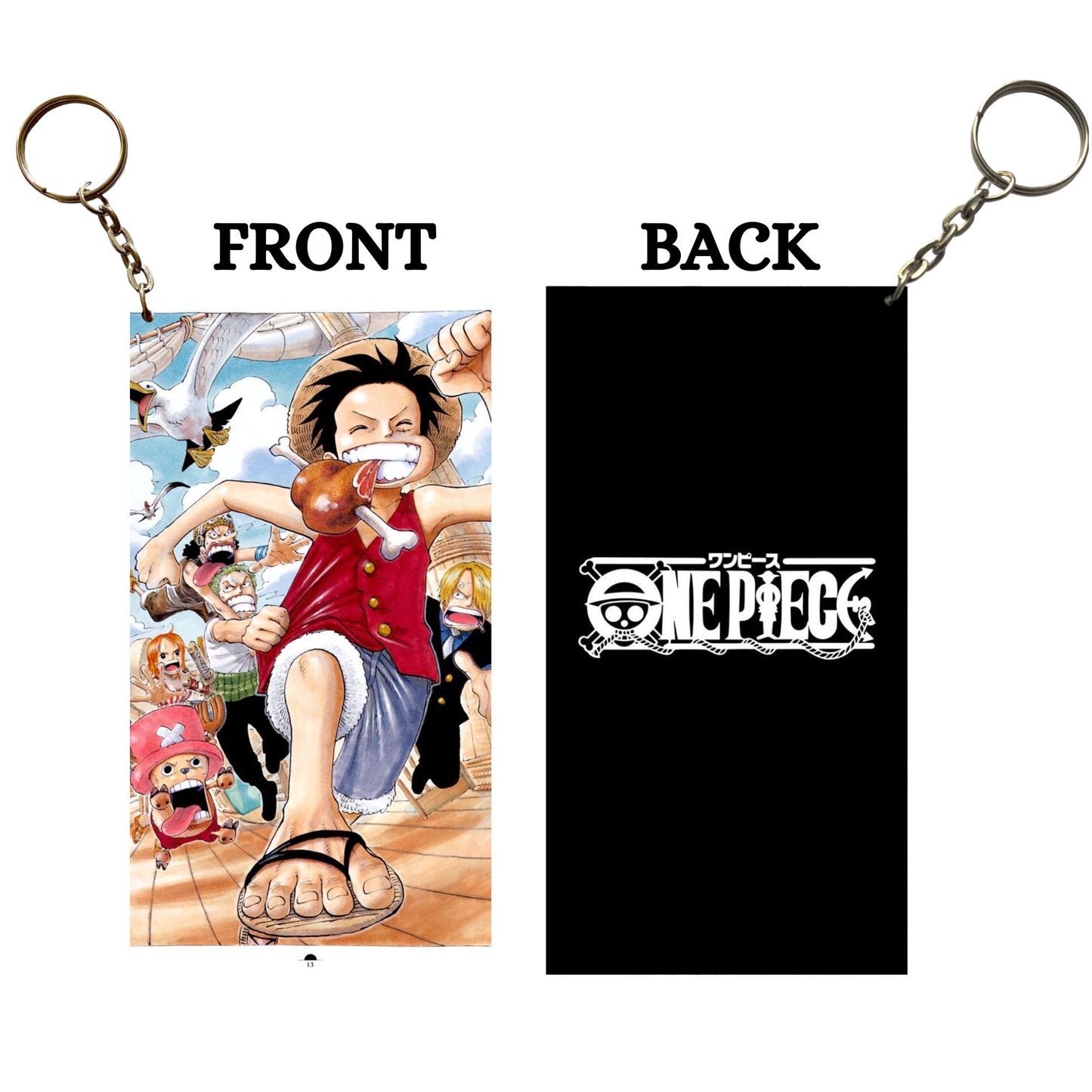 One Piece LUFFY Anime Keychain