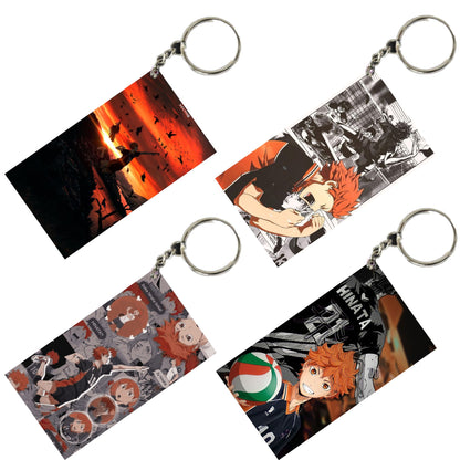 HAIKYU Anime Unique Style 4 pcs Combo Keychain