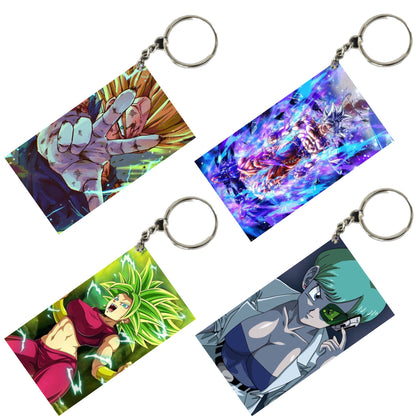 DRAGON BALL Anime Unique Style 4 pcs Combo Keychain