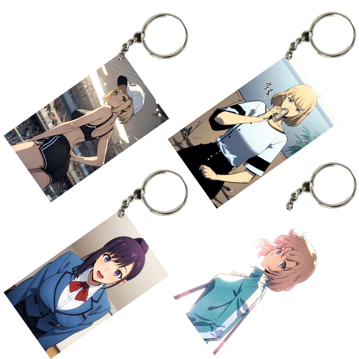 SOLO LEVELING Anime Unique Style 4 pcs Combo Keychain