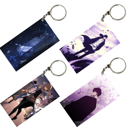 SOLO LEVELING Anime Unique Style 4 pcs Combo Keychain