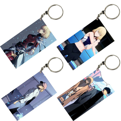 SOLO LEVELING Anime Unique Style 4 pcs Combo Keychain