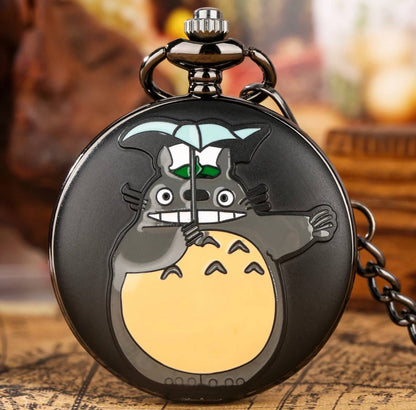 MY NEIGHOUR TOTORO Antique Pocket Watch Keychain