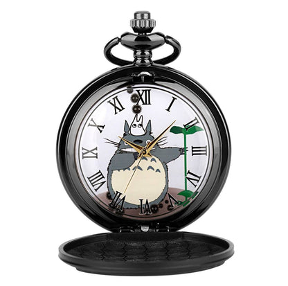 MY NEIGHOUR TOTORO Antique Pocket Watch Keychain